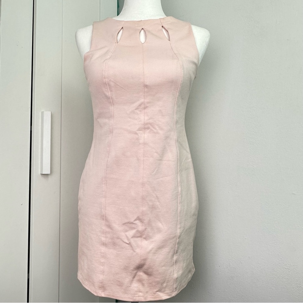 Monteau Bodycon Dress Size Medium Cutout Sleeveless Pencil Dress